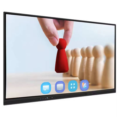 الجهاز الالكتروني 4K 75 بوصة شاشة تفاعلية التعليم المدرسة التدريس اللوحة البيضاء التفاعلية المجلس الذكي شاشة لمس