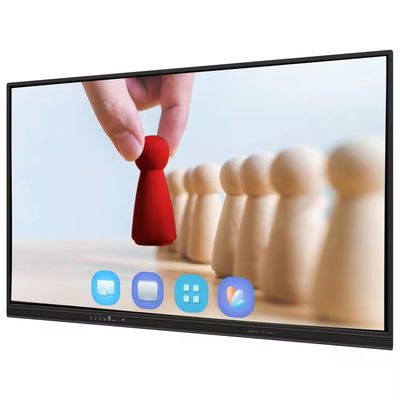 الجهاز الالكتروني 4K 75 بوصة شاشة تفاعلية التعليم المدرسة التدريس اللوحة البيضاء التفاعلية المجلس الذكي شاشة لمس