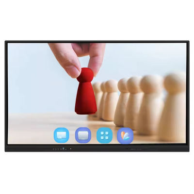 الجهاز الالكتروني 4K 75 بوصة شاشة تفاعلية التعليم المدرسة التدريس اللوحة البيضاء التفاعلية المجلس الذكي شاشة لمس