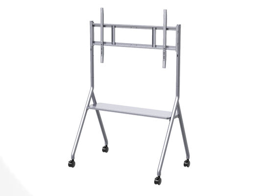 موقف التلفزيون التفاعلي لللوح الأبيض موقف محمول للتلفزيون الذكي / IFPD بحجم 43-86 بوصة