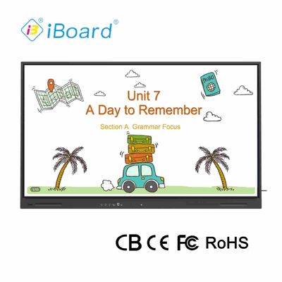 منتج تصميم جديد 4k 65 بوصة الشاشة اللمسية متعددة اللغات البرمجيات LCD Smart Board أندرويد لوحة تفاعلية للقناة الشريك
