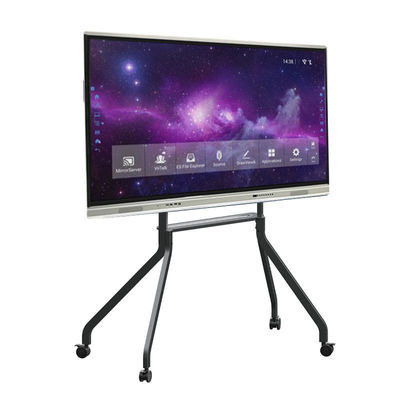 75 Inch EDLA Certified Interactive Flat Panel Display | Smart Touch Screen Monitor For Education Classroom & Business,Office | Smart Interactive Panel Android 14 & Windows Dual System IFPD