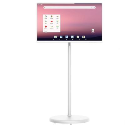 شاشة iBoard 32 بوصة محمولة تعمل باللمس الذكية بنظام Android 13، ذاكرة 8+128 جيجابايت، كاميرا ومكبر صوت مدمجين | تصميم قابل لإعادة الشحن والنقل للمكتب، ومشاهدة الأفلام، ولعب الألعاب، والتعليم والتعاون عن بعد