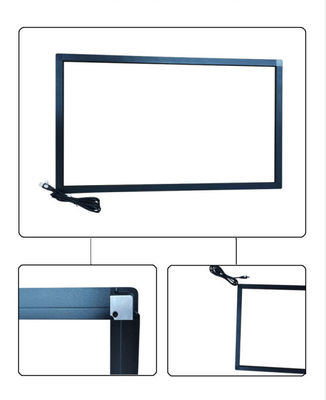 إطار اللمس بالأشعة تحت الحمراء iBoard 55 65 75 86 بوصة للفيديو المنزلي الشاشة الذكية كيوسك الإشارات الرقمية مع اتصال USB لمكتب المدرسة
