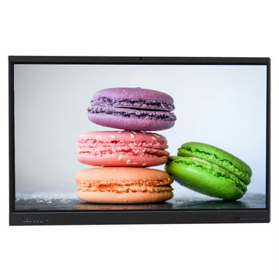أيبورد 75 بوصة 4K EDLA اللوحة المسطحة التفاعلية شاشة لمسة ذكية نظام أندرويد ويندوز مع البرمجيات للاجتماعات في الفصل الدراسي