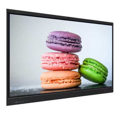 أيبورد 75 بوصة 4K EDLA اللوحة المسطحة التفاعلية شاشة لمسة ذكية نظام أندرويد ويندوز مع البرمجيات للاجتماعات في الفصل الدراسي