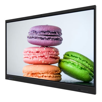 أيبورد 75 بوصة 4K EDLA اللوحة المسطحة التفاعلية شاشة لمسة ذكية نظام أندرويد ويندوز مع البرمجيات للاجتماعات في الفصل الدراسي