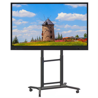 لوحة IBoard 86 بوصة 4k لوحات تفاعلية ذكية شاشة متعددة اللمس لوحة LCD مع لوحة بيضاء برنامج لوحة بيضاء رقمية ذكية لمؤتمرات الفصول الدراسية