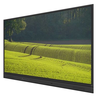 75 بوصة LED السبورة التفاعلية بالأشعة تحت الحمراء تعمل باللمس نظام Android Windows نظام مزدوج