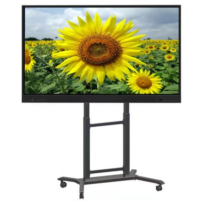 لوحات تفاعلية للمدارس مؤتمر 65 بوصة لوحة تفاعلية ذكية سبورة بيضاء نظام أندرويد ويندوز شاشة مسطحة تفاعلية