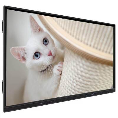 2026 الوافد الجديد دقة 4K UHD نظام تشغيل Android 13/14 لوح أبيض تفاعلي ذكي بـ 50 نقطة لمس للتعليم والاجتماعات