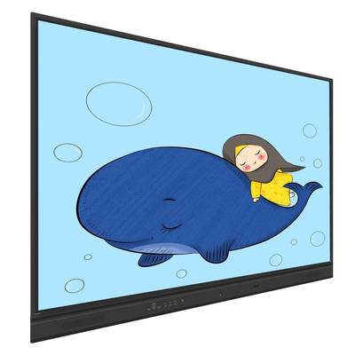 16:9 4000:1 نسبة الأشعة تحت الحمراء اللوحة البيضاء التفاعلية 20 نقاط لمسة الأصبع/الأشياء طريقة لمسة للاجتماعات التجارية التعليم عبر الإنترنت مع البرمجيات