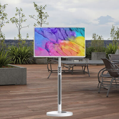 شاشة تلفزيون ذكية تفاعلية ترفيهية مقاس 27 و 32 بوصة، شاشة محمولة تعمل بنظام Android 13، ذاكرة 8+128 جيجابايت، شاشة تعمل باللمس، كاميرا مدمجة، بطارية تدوم 5-6 ساعات