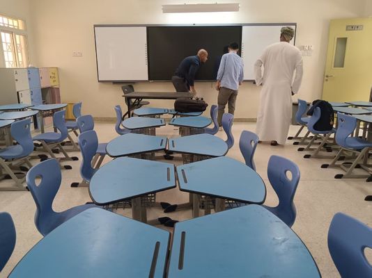 السبورات البيضاء التفاعلية الرقمية الكل في واحد مقاس 98 بوصة مع سبورات ذكية للمدرسة