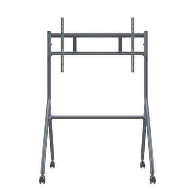 حامل تلفزيون محمول عالي الجودة لشاشات العرض الذكية، مناسب لشاشات التلفزيون الذكية مقاس 55/65/75/86 بوصة، عربة متحركة