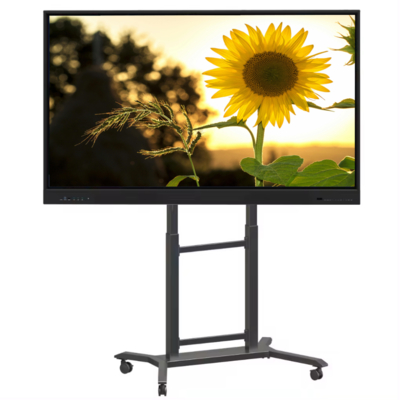4K Smart Classroom Board 75 86 بوصة Smart Board نظام أندرويد ويندوز للتدريس المدرسة لوحات ذكية تفاعلية شقة تفاعلية