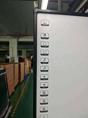 19 سنة مصنع الجملة زاوية عرض واسعة تخزين الرطوبة IWB سبورة بيضاء تفاعلية تأثير عرض متميز سبورة بيضاء إلكترونية تفاعلية عشر نقاط لمس تقنية الأشعة تحت الحمراء