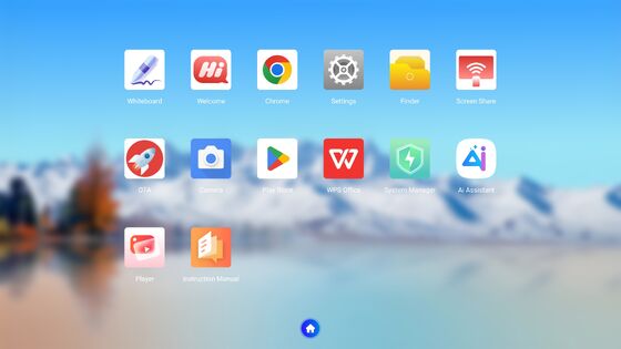 لوح تفاعلي ذكي مسطح iBoard مقاس 75 بوصة معتمد من EDLA