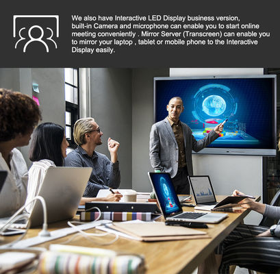 الشركة المصنعة الأصلية IBoard شاشة لمس عالية الجودة لوحة مسطحة تفاعلية سبورة تفاعلية رقمية للتعليم سبورة ذكية تفاعلية للتدريس المدرسي