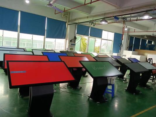 أيبورد 19 عام مصنع بيع بالجملة 23.8 27 32 بوصة أرضية واقفة شاشة إشارات رقمية الإعلان أرضية واقفة كيوسك لمسة سعة مع نظام أندرويد أو ويندوز للإعلانات الداخلية