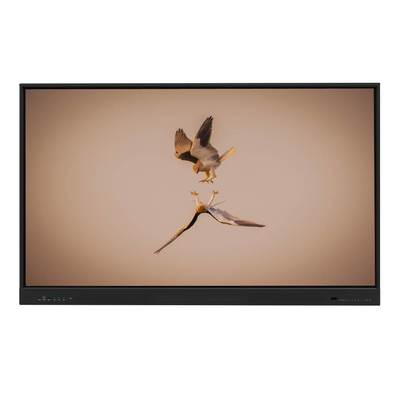 سبورة ذكية LCD مقاس 86 بوصة تعمل بنظام Android 14 معتمدة من Google، سبورة بيضاء تفاعلية متعددة اللمس مع جهاز كمبيوتر يعمل بنظام Windows اختياري