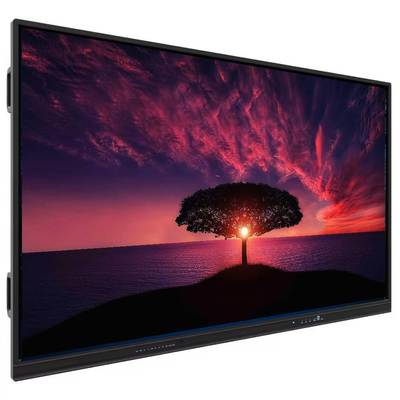 جودة عالية 65/75/86/100/110 بوصة إصبع شاشة متعددة اللمسات شاشة LCD ذكية عرض مؤتمر إلكتروني رقمي تفاعلي لوحة ذكية بيضاء للتدريس المدرسي اجتماع العمل