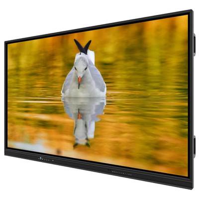 لوحة LED تفاعلية مع Android 14 Ultra Fine Infrared Touch وميكروفون الكاميرا الاختياري للمدارس والاجتماعات