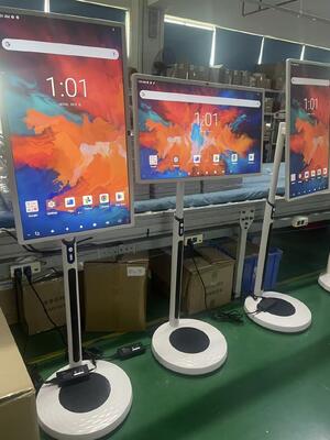 تلفزيون ذكي محمول 32 بوصة شاشة لمسة محمولة لاسلكية أندرويد تلفزيون على عجلات