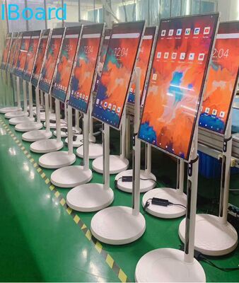 لوحة بيضاء تفاعلية لاسلكية 32 بوصة مع كاميرا مدمجة وتلفزيون شاشة ذكية محمولة