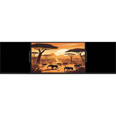 سبورة ذكية مقاس 75 بوصة مع نظام أندرويد، تعمل باللمس بالأشعة تحت الحمراء، للاستخدام في التعليم وغرف الاجتماعات