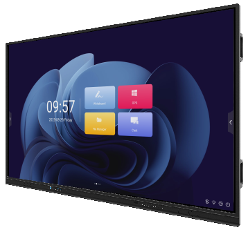 IBoard IR Infrared touch interactive whiteboard touch screen monitor with usb data port 7h Hardness tempered glass  for education and meeting conference room use