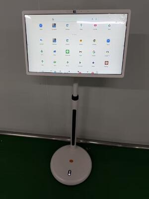 تلفزيون بشاشة ذكية لاسلكية مقاس 23.8 بوصة مع 10 نقاط لمس سعوية وبطارية مدمجة (5-6 ساعات)