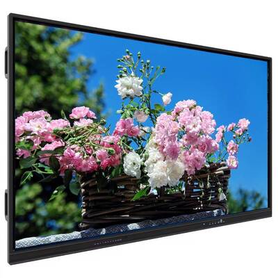 لوحة أيبورد 4K Ultra HD التفاعلية مع تكنولوجيا اللمس تحت الحمراء ونظام تشغيل مزدوج للتدريس الذكي