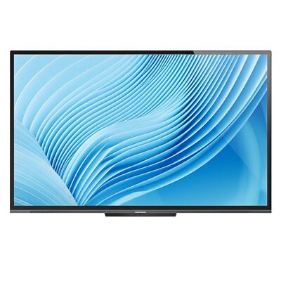 لوحة مسطحة تفاعلية بطول 92 بوصة بدقة 5K ونظام التشغيل المزدوج للفصول الدراسية وغرف الاجتماعات