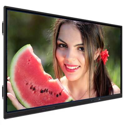 لوحة تفاعلية مسطحة للمؤتمرات بتقنية HDMI من IBoard مع دعم تحميل 60 كجم، نسبة تباين 1200:1، ونسبة عرض إلى ارتفاع 16:9 لاجتماعات العمل