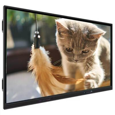 لوحة مسطحة تفاعلية لوحة ذكية مع 16.7M الألوان المشتركة اللاسلكية و 50000 ساعة حياة لوحة