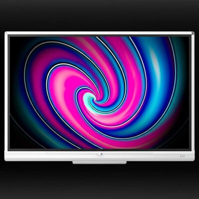 لوحة مسطحة تفاعلية لوحة ذكية مع 16.7M الألوان المشتركة اللاسلكية و 50000 ساعة حياة لوحة