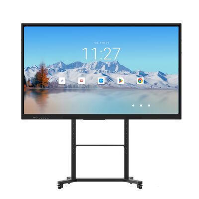 IBoard حل اللوحة البيضاء التنافسية أندوريد 16 شاشة مسطحة تفاعلية لوحات ذكية