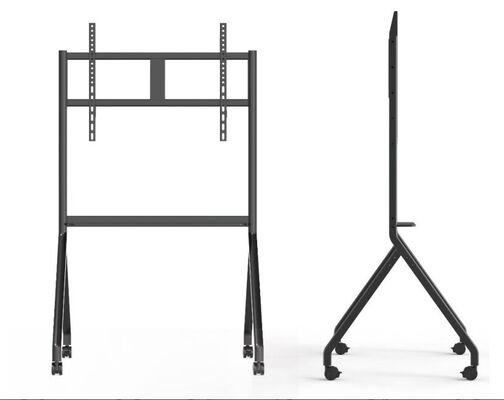 حامل تلفزيون متنقل للشاشات التفاعلية، تلفزيون ذكي مناسب لحجم 65-86 بوصة