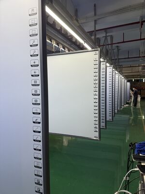 اللوحة البيضاء التفاعلية Iboard تدعم ما يصل إلى 20 نقطة لمسة مفاتيح سريعة من جانبين تمكن الاتصال