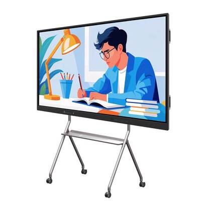 75 بوصة جهاز كمبيوتر أندرويد لوحة ذكية واي فاي HDMI USB 50 نقطة لمس لمكتب الاجتماعات