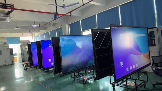 أحدث شاشة تعمل باللمس تفاعلية شاشة 75 بوصة للتعليم الشركات العرض