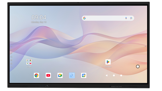 أحدث لوحة مسطحة تفاعلية بنظام Android 15 (32+512 جيجابايت) مقاس 86 بوصة للحصول على حلول متطورة