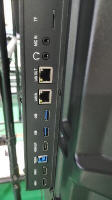 IBoard حل اللوحة البيضاء التنافسية أندوريد 16 شاشة مسطحة تفاعلية لوحات ذكية