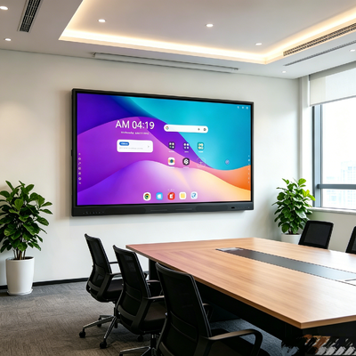 iBoard Google EDLA cerfitifed Android 16 Interactive Displays Smart board for Education Conference