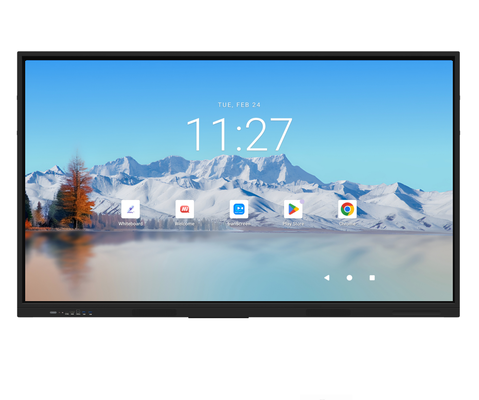 iBoard 86 بوصة اللوحة المسطحة التفاعلية اللوحة البيضاء الذكية مع Google EDLA معتمدة