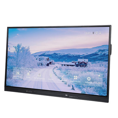 75 "Office Smart Board 20 نقطة Multi Touch السبورة التفاعلية السبورة الرقمية المسطحة التفاعلية