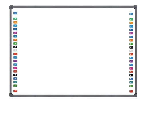 iBoard Factory Digital Smart Whiteboard إطار الألومنيوم سطح السيراميك النانو للتدريس في الفصول الدراسية لوحة اللمس
