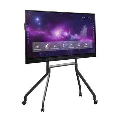 4K شاشة مسطحة تفاعلية مع كمبيوتر الكل في واحد زاوية عرض 178