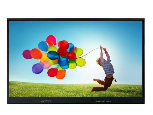 75 "شاشة تعمل باللمس التفاعلية السبورة البيضاء 4K LCD لوحة ذكية تعمل باللمس